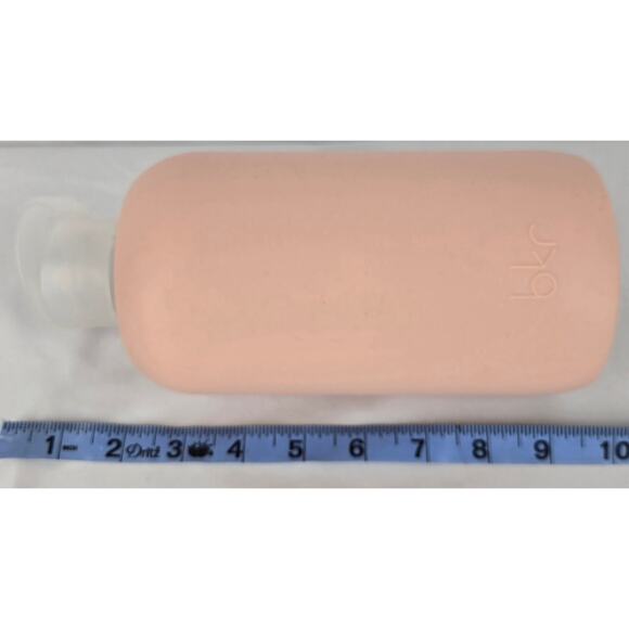 BKR 32oz GLASS WATER BOTTLE – LUXURY BPA-FREE W/ SMOOTH SILICONE SLEEVE (NAKED) - Picture 6 of 9